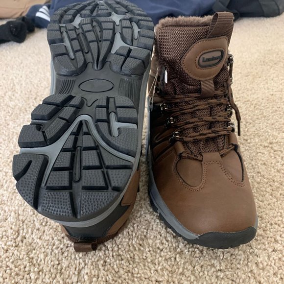 Hiking Boots Lamincoa, Winter Snow Hiking Warm Faux-fur-lining Anti Slip